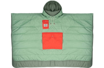 Image of Poler Poncho, Moss/Rapids, One Size, 214ACU5601-Moss/Rapids-O/S