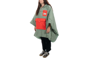 Image of Poler Poncho, Moss/Rapids, One Size, 214ACU5601-Moss/Rapids-O/S