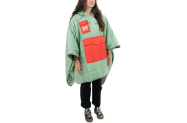Image of Poler Poncho, Moss/Rapids, One Size, 214ACU5601-Moss/Rapids-O/S