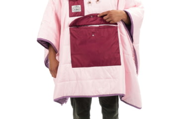 Image of Poler Poncho, Purple Haze/Dusty Rose, One Size, 214ACU5601-PurplDRose-O/S
