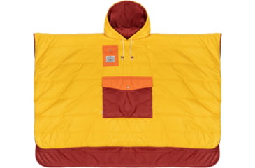 Image of Poler Poncho, Sunrise Orange, Large/Extra Large, 223ACU5601-SrOrange-L/XL