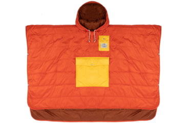 Image of Poler Poncho, Sunset Orange, Small/Medium, 221ACU5601-Sunset Orange-S/M
