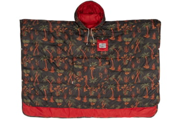 Image of Poler Poncho, Trader Rick Black, Large/Extra Large, 221ACU5601-TRiBlack-L/XL