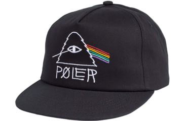 Image of Poler Psychedelic 2 Snapback, Black, One Size, 31700004-Black-O/S