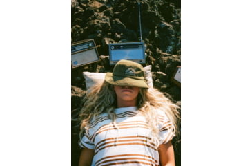 Image of Poler Pyramid Scheme Bucket Hat, Olive, One Size, 213ACU7101-Olive-O/S