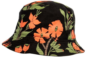 Image of Poler Reversible Vibes Brand Bucket Hat, Orchid Floral Forest, One Size, 221ACU7102-ORFLFOREST-O/S