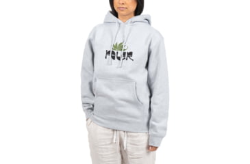 Image of Poler Shrubbery Hoodie, Large, Gray Heather, 221APM2601-Gray Heather-L
