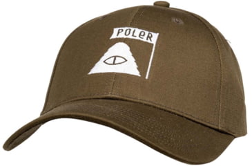 Image of Poler Summit Dad Hat, Leaf, One Size, 221ACU7803-Leaf-O/S