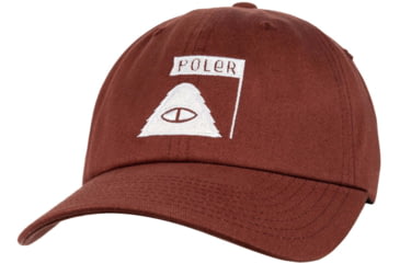 Image of Poler Summit Dad Hat, Maroon, One Size, 213ACU7201-Maroon-O/S