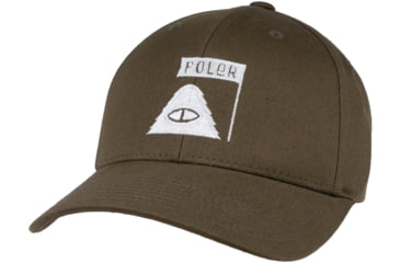 Image of Poler Summit Dad Hat, Olive, One Size, 214ACU7802-Olive-O/S