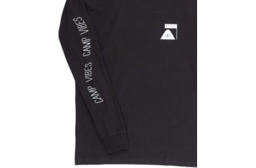 Image of Poler Summit LS Shirts, 2XL, Black, 214APM2201-Black-XXL