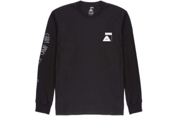 Image of Poler Summit LS Shirts, 2XL, Black, 214APM2201-Black-XXL