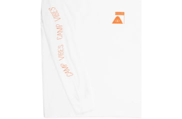 Image of Poler Summit LS Shirts, Small, White, 214APM2201-White-S