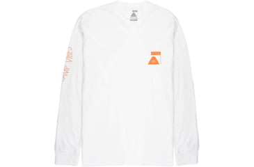 Image of Poler Summit LS Shirts, Small, White, 214APM2201-White-S