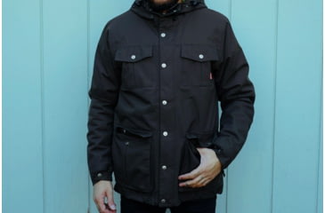 Image of Poler Surveyor 3L Jacket-Black-Large
