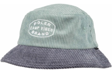 Image of Poler Vibes Brand Bucket Hat, Blue, One Size, 212ACU7101-Blue-O/S