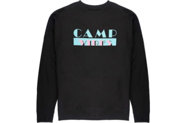 Image of Poler Vices Crew, Small, Black, 223APM2502-Black-S