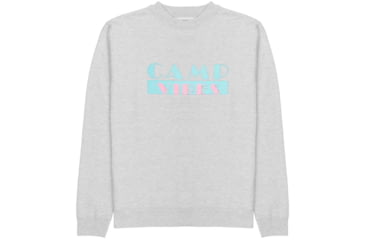 Image of Poler Vices Crew, Large, Grey Heather, 223APM2502-Grey Heather-L