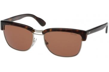 Image of Police 1587 Sunglasses with Tortoise Frame and Brown Lens