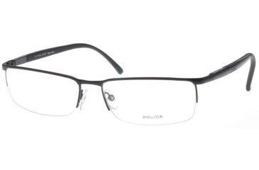 Image of Police Eyeglasses Frame 8148, Black 531