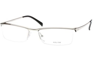 Image of Police 8281 Eyewear Frame, Silver Black 583