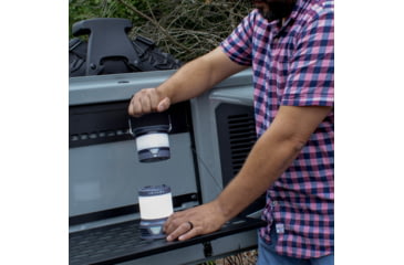 Image of Police Security Flashlights Psf Morf Lantern 350 Lumens Rechargeable &amp; 4aa Batteries