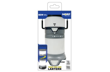 Image of Police Security Flashlights Psf Morf Lantern 350 Lumens Rechargeable &amp; 4aa Batteries