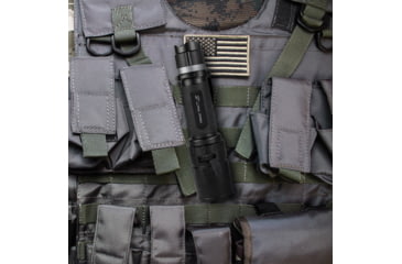 Image of Police Security Flashlights Psf Trac Tact R Flashlight Wht 1000 Lum Rchble 5 Modes W/red