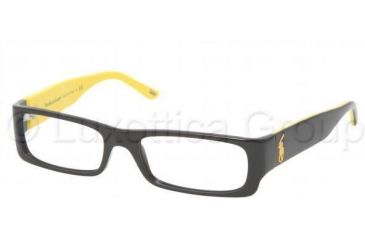 Image of Polo Eyeglasses PH2055 with Rx Prescription Lenses 5244-5317 - Black 