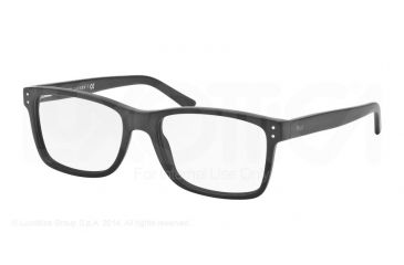 Image of Polo Eyeglass Frames PH2057 5284-53 - Matte Black Frame