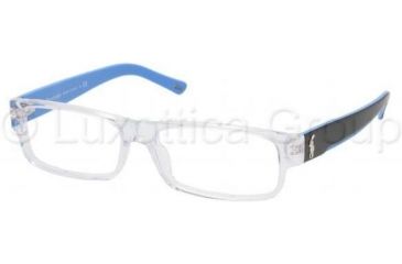 Image of Polo Eyeglasses PH2058 with Rx Prescription Lenses 5002-5415 - Shiny Crystal 