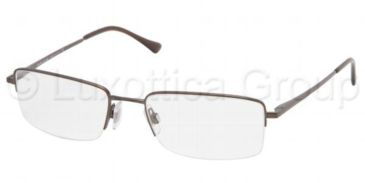 Image of Polo PH1032 SV Prescription Eyeglasses, Brown Frame / 52 mm Prescription Lenses, 9011 5218