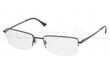 Image of Polo PH1032 SV Prescription Eyeglasses, Shiny Black Frame / 52 mm Prescription Lenses, 9003 5218