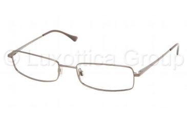 Image of Polo PH 1033 Eyeglasses, Brown Frame w/NonRx 53 mm Diameter Lenses, 9011 5318