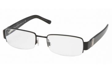 Image of Polo PH1037 SV Prescription Eyeglasses Shiny Black Frame / 50 mm Prescription Lenses, 9003-5018, Select Frame Color / Lens Diameter Shiny Black Frame / 50 mm Prescription Lenses