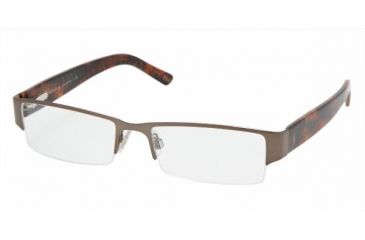 Image of Polo PH 1067 Eyeglasses Styles Light Brown Frame w/Non-Rx 52 mm Diameter Lenses, 9118-5217