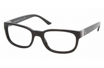Image of Polo PH2032 Progressive Eyeglasses, Shiny Black Frame / 51 mm Prescription Lenses, 5001-5119