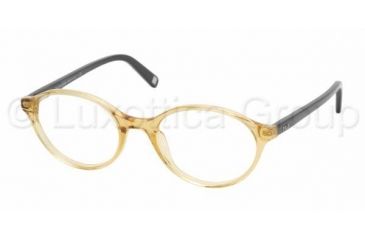 Image of Polo PH2037 SV Prescription Eyeglasses Honey Frame / 49 mm Prescription Lenses, 5202-4918