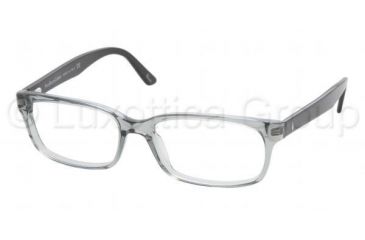 Image of Polo PH 2038 Eyeglasses Styles Gray Transparent Frame w/Non-Rx 54 mm Diameter Lenses, 5205-5416, Polo Sport PH 2038 Eyeglasses Styles Gray Transparent Frame w/Non-Rx 54 mm Diameter Lenses