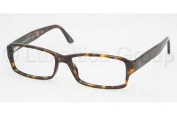 Image of Polo PH 2042 Eyeglasses, Havana Frame w/Non Rx 53 mm Diameter Lenses, 5003 5316