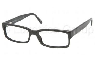 Image of Polo PH2043 Progressive Eyeglasses - Shiny Black Frame / 54 mm Prescription Lenses, 5001-5417