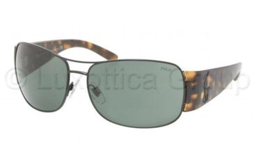 Image of Polo PH3042 Sunglasses with No-Line Progressive Rx Prescription Lenses, Select Frame Color / Lens Diameter Matte Black Frame / 64 mm Prescription Lenses