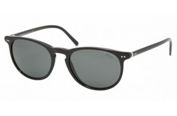 Image of Polo PH4044 Sunglasses with No-Line Progressive Rx Prescription Lenses, Select Frame Color / Lens Diameter Shiny Black Frame / 52 mm Prescription Lenses