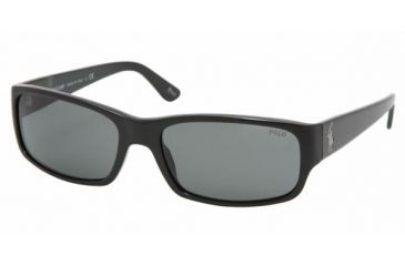 Image of Polo PH4047 Sunglasses with No-Line Progressive Rx Prescription Lenses, Select Frame Color / Lens Diameter Shiny Black Frame / 58 mm Prescription Lenses