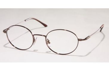 Image of Polo PH1007 Progressive Eyeglasses, Brown Frame / 46 mm Prescription Lenses, 9013 4620