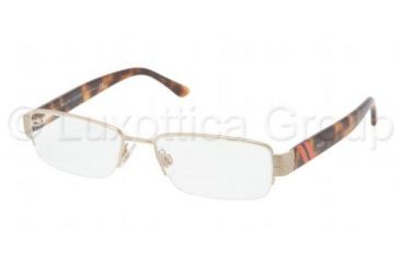 Image of Polo PH1115 Eyeglass Frames 9116-5217 - Light Gold Frame, Demo Lens Lenses
