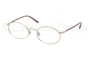 Image of Polo PH1121 Progressive Prescription Eyeglasses 9205-4720 - Matte Pale Gold Frame