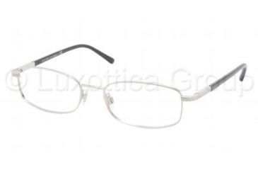 Image of Polo PH1122 Progressive Prescription Eyeglasses 9001-5218 - Shiny Silver Frame, Demo Lens Lenses