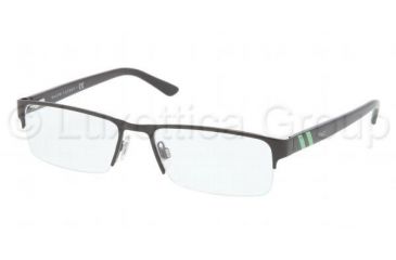 Image of Polo PH1123 Eyeglass Frames 9003-5417 - Shiny Black Frame