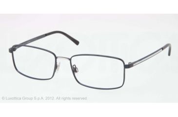 Image of Polo PH1130 Eyeglass Frames 9119-54 - Matte Blue Frame, Demo Lens Lenses